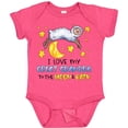 thumbnail image 3 of Inktastic I Love My Great Grandpa to the Moon and Back Cute Sheep Boys or Girls Baby Bodysuit, 3 of 5