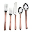 thumbnail image 1 of Camellia Copper Antique 20 Pc. Flatware Set (Serves 4), 1 of 5