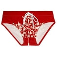 thumbnail image 5 of Canadian Flag Men's Swimming Trunks,Beach Shorts Stretch Swimsuit Quick Dry Maple Leaf Themed Canadian Independence Day Triangle Print Soft And Comfortable Swimming Spa Tie Swimming Shorts, 5 of 5