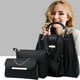 thumbnail image 4 of Bolsos de Hombro para Mujer Bolsos con Flecos Carteras de 3 Piezas, 4 of 7