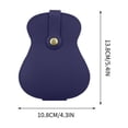 thumbnail image 4 of Guitar Pick Case Stainless Steel Storage Bag for Guitar Paddles with Leather Gift Packaging, 4 of 4