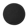 thumbnail image 1 of 1 posavasos para posavasos PU para taza de té y , /cuadrado, cm Ronda Negra Gloria Posavasos de la estera de la taza de la mesa de centro, 1 of 7