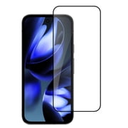 For Google Pixel 10/10 Pro Bulk White Paper Card Package Black edged Tempered Glass (Black)