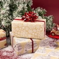 thumbnail image 6 of Christmas Wrapping Paper Roll Birthday Girl Boy Snowflake Snowman Red Truck Christmas Tree Wrap Paper for Holiday Party Celebration, 4 Rolls, 58"x23" Per Roll, 6 of 8