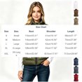 thumbnail image 3 of Women’s Sleeveless Puffer Vest, Pockets Zip Up Quilted Jacket, Women's Size S-2XL, 3 of 4