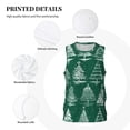 thumbnail image 3 of Rocae Christmas Trees for Men's Basketball Jersey Lightweight and Breathable Athletic Tank Top,Quick-Drying Sports Jersey Medium, 3 of 9
