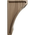 thumbnail image 3 of Ekena Millwork 3"W x 3 1/2"D x 6"H Small Lawson Wood Corbel, Walnut, 3 of 4