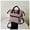 Purple, variant on 2024 Cross border Fashion Backpack Korean Edition Casual Fashion Couple One Shoulder Crossbody Bag Fashionable Popular Handbag