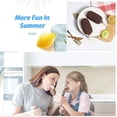 thumbnail image 6 of JilgTeok 1 Packs Ice cream 8 Cavities Popsicle Maker Popsicle Molds for Freezer Homemade Cake Pop Cakesicles Ice Cream, 6 of 9