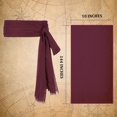 thumbnail image 4 of Ponceau Pirate Costume Halloween Pirate Bandana Hat Women Men Pirate Head Scarf Waist Belt Head Scarf Wine Red, 4 of 6