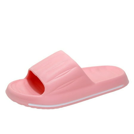 

SENLI Bath Slippers Simple Design EVA Non-slip Women s Home Slippers