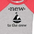 thumbnail image 4 of Inktastic New to the Crew Newborn Boys or Girls Baby Bodysuit, 4 of 5