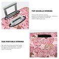 thumbnail image 6 of Wukai Rose Flowers Elastic Luggage Cover: Personalized Protection for Your Suitcase - Fits 19~29-inch, Washable & Durable Travel Companion-X-Large, 6 of 8