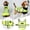 Yellow, variant on Dog Reflective Vest Adjustable Dog Safety Service Vest Pet High Visibility Apparel For Hunting Outdoor Activities Walking At Night,M-40cm,Orange