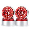 thumbnail image 3 of Ounissouiy RCGOFOLLOW 1/10 llantas de aleación de aluminio Rojo, 3 of 4