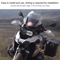 thumbnail image 2 of Black Plastic Front Fender Extension for BMW R1250GS (2019-2021) & R1200GS LC (2018-2019) - 13.0 x 7.1in Motorcycle Fender Extender Accessory, 2 of 6