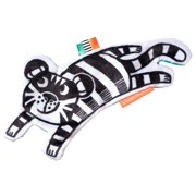 Manhattan Toy Wimmer-Ferguson Crinkle Tiger Baby Sensory Toy with Ribbon Tags
