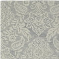 thumbnail image 3 of 10' X 14' Blue and Ivory Wool Oriental Hand Tufted Area Rug, 3 of 11