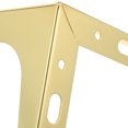 thumbnail image 3 of COMPUKAS 4Ud Patas Para Muebles Metálicas Doradas Para Gabinete Sofá Con Soporte Firme, 3 of 7