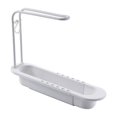 thumbnail image 1 of CNKOO Sink Drain Shelf Sink Drain Shelf Double Layer Detachable Telescopic Towel Bar Draining Rack Kitchen Accessories for Home, 1 of 6
