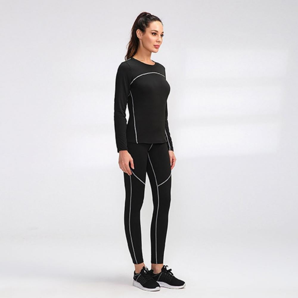 Women Sport T-shirts Long Sleeve Seamless Stretch Gym Tops Slim Comfort Fast Drying Fitness