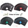 thumbnail image 5 of Creative Playing Cards, Plastic PVC Waterproof Poker Deck of Cards with Black Backing in Box for Cardistry, Magic Trick and Party, 5 of 5