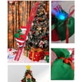 thumbnail image 1 of Fiudx Decoración de Papá Noel Trepador, Adorable Adorno Colgante con Carga Dorada, Diseño de Escalera Único, Decoración Festiva para El Hogar para Navidad, Boda, Año Nuevo, Perfecto para Árbol, Venta, 1 of 6