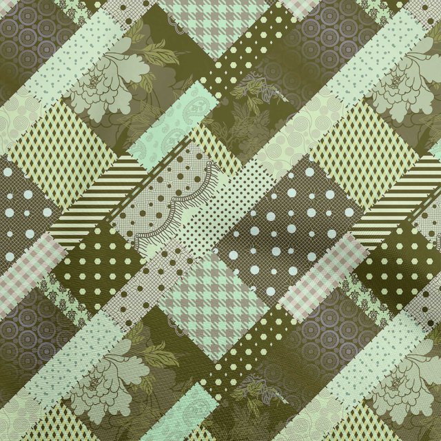 oneOone Polyester Spandex Light Green Fabric Asian Floral With Dot Mix Sewing Craft Projects Fabric Prints By Yard 56 Inch Wide