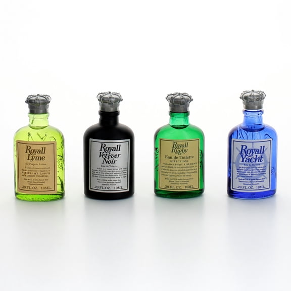 Royall Lyme Bermuda Collection By Royall Fragrances 4 Piece Mini Variety Set Men
