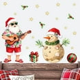 thumbnail image 4 of Hometravel Christmas Wall Stickers, Holiday Theme Peel and Stick Decals, Seasonal Background Wall Decor for Home, Bedroom Interior, 4 of 6