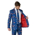 thumbnail image 2 of Suitmeister Gamer Navy Mens Suit, 2 of 4