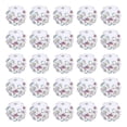 thumbnail image 1 of Unique Bargains 10mm Rhinestone Clay Beads, Pave Crystal Disco Rhinestone Bead for DIY Jewelry Making Bracelet, Multicolor 25Pcs, 1 of 6