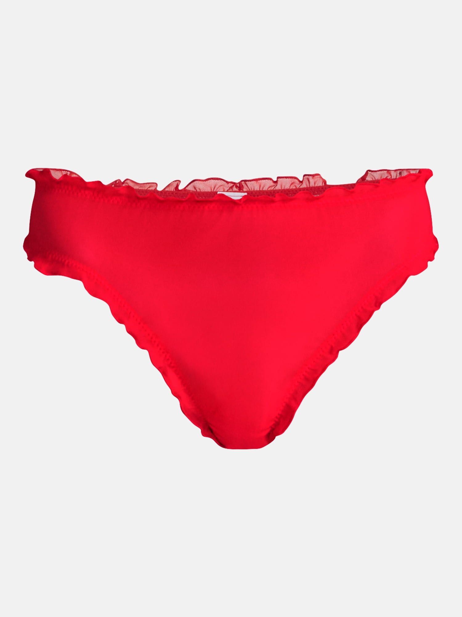 No Boundaries Low Rise Mesh Thong Panties, 3 Pack, Women’s XS-XXXL
