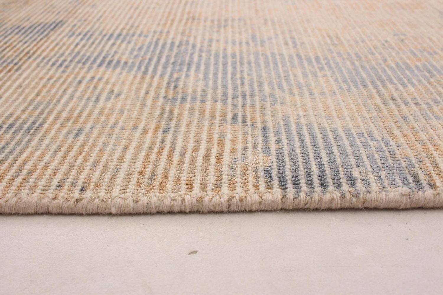 ECARPETGALLERY 5'3" x 7'6" Transitional Galleria Hand-knotted Area Rug for Living Room, Dining Room and Bedroom in Ivory
