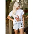 thumbnail image 4 of Christmas Santa Claus Jingle Bells Women's Graphic T Shirt Tees Brisco Brands S, 4 of 5
