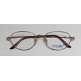 thumbnail image 2 of NEW MARCOLIN 7210 MENS/WOMENS DESIGNER FULL-RIM GOLD / MULTICOLOR VINTAGE CLASSIC & ELEGANT FROM 90S FRAME DEMO LENSES 54-17-140 FLEXIBLE HINGES EYEGLASSES/GLASSES, 2 of 9