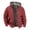 Z-Wine, variant on Winter!Brilliant Jackets for Men Puff Men's Winter Long Sleeved Cardigan Pockets Warm Plush Hooded Jacket Fleece Sweater Coat Heavy Weight Brown M