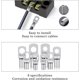 thumbnail image 3 of Kits de terminales de engarce Terminales eléctricos 6 mm 10 mm 16 mm 25 mm Terminales de cable de anillo Terminales de cobre estañado Conectores SC para automóviles con batería, automoción, 3 of 5