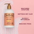 thumbnail image 6 of SheaMoisture Curl & Shine Conditioner for Thick, Curly Hair Coconut & Hibiscus, To Moisturize & Soften, ,13 Fl oz, 6 of 12