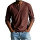 thumbnail image 2 of RKSTN Golf Shirts for Men Oversized Long Sleeve Button Down Collar Classic Polos Shirt Mens Solid Single Pocket Soft Versatile Casual T Shirt Top for Everyday Outing Office Looks Weekend Activities, 2 of 6