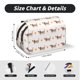 thumbnail image 5 of Disketp Dachshund Dog Puppy Estuche de Lápices de Doble Capa con Tapa Abatible y Cremallera, Organizador Escolar para Adolescentes y Adultos, 5 of 7