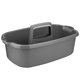 thumbnail image 1 of Shower Caddy Tote Organizer Basket with Handle for Bathroom,Dark Gray, 1 of 5