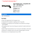 thumbnail image 2 of Upper Radiator Hose - Compatible with 2001 - 2005 BMW 325i 2002 2003 2004, 2 of 2