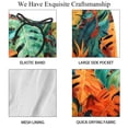 thumbnail image 4 of luoweisi Men's Beach Shorts Quick Dry Swim Trunks with Mesh Lining Tropical Leaves S, 4 of 5