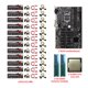 thumbnail image 4 of Seitruly Placa base de computadora de velocidad rápida DDR4 LGA1151 placa de minería 4 pines 24 pines puerto de alimentación piezas de actualización Kits de mantenimiento de impresoras No.04, 4 of 8