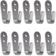 thumbnail image 1 of Ganchos de acero inoxidable, ganchos de metal resistentes con montaje de tornillo para herramientas que ahorran espacio, acero inoxidable SUS304 de alta calidad, ganchos sólidos para una amplia, 1 of 6