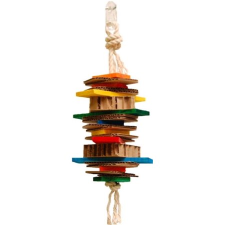 Zoo-Max Jumpy Bird Toy Small 12"L x 4.5"W (4 Pack)