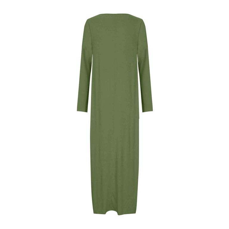 long sleeve maxi t shirt dress LESET Lauren Long Sleeve Maxi Dress in Black in Jersey
