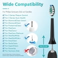 thumbnail image 2 of Paquete de 10 cabezales de cepillo de dientes Keosaa para Philips Sonicare, 2 of 8