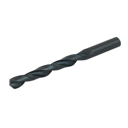 

13mm Dia HSS 2-Flute Straight Shank Twist Drill Bit Drilling Tool Black